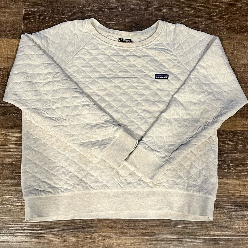 Patagonia Quilted Crewneck Sweatshirt- Women’s XL